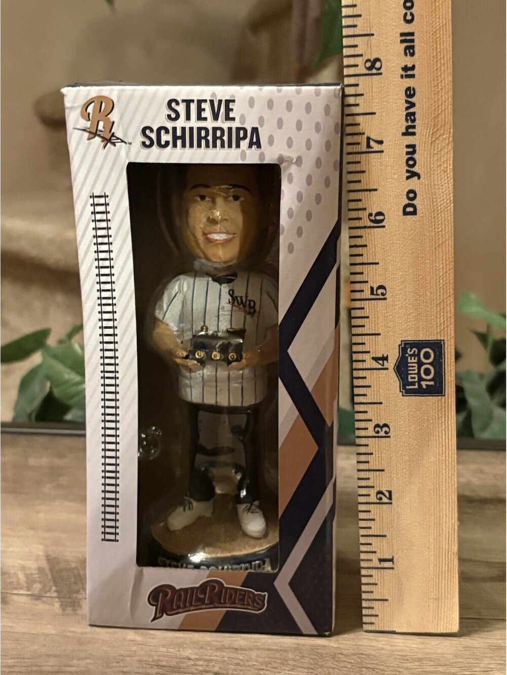 Scranton/Wilkes-Barre RailRiders Steve Sopranos Schirripa Bobblehead SGA 8/23/26 - Picture 8 of 8
